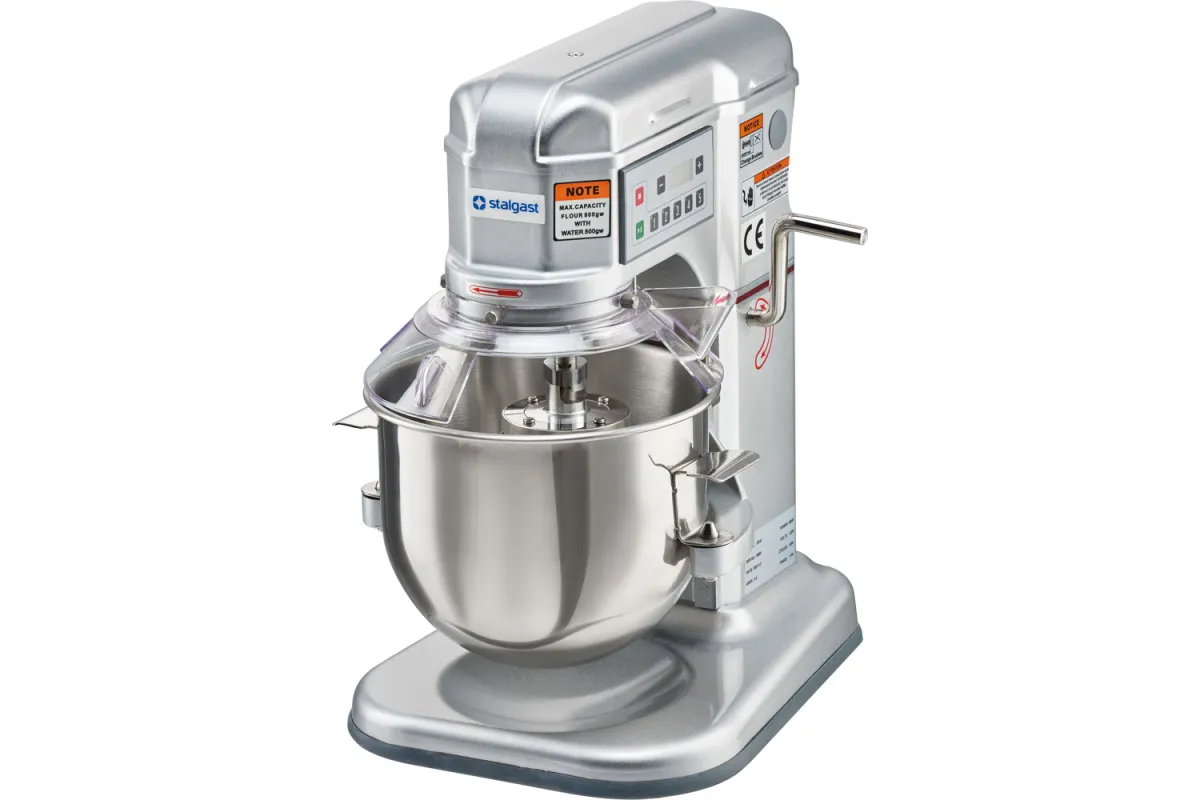 Mikser planetarny, sterowanie automatyczne, V 7 l, P 0.6 kW Stalgast 783070