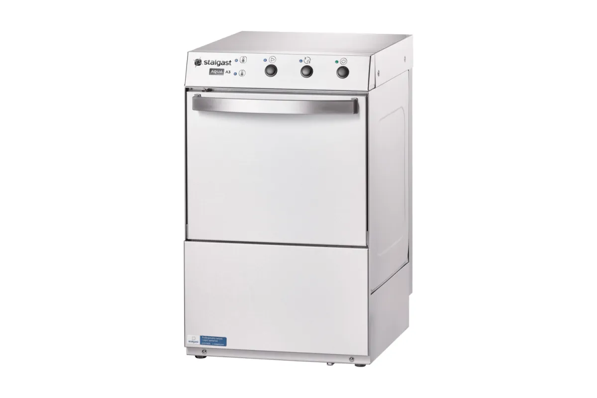 Zmywarko wyparzarka, do szkła, dozownik płynu myjącego, P 2.77 kW, U 230 V Stalgast 801350