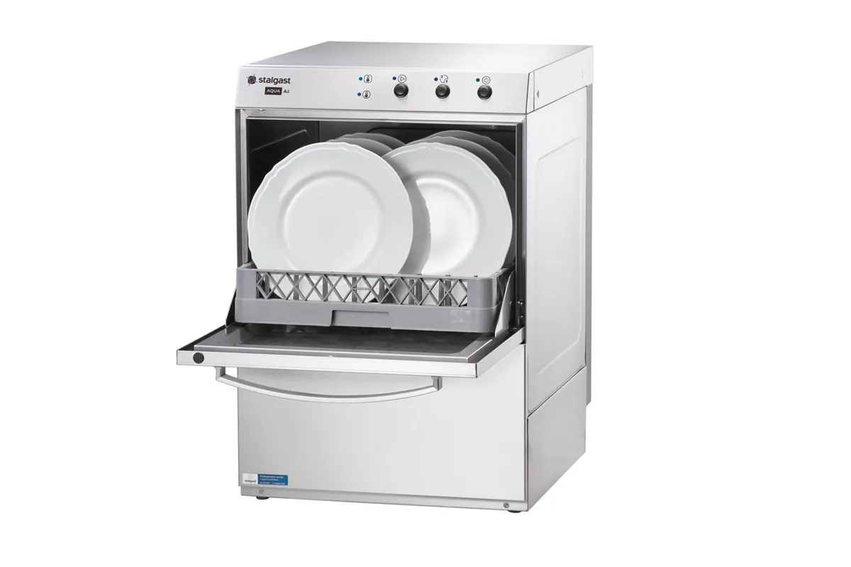 Zmywarko wyparzarka, uniwersalna, dozownik płynu myjącego, pompa zrzutowa, P 3.4/4.9 kW, U 230/400 V Stalgast 801507