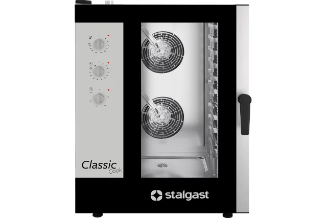 Piec konwekcyjno-parowy, STALGAST ClassicCook, manualny, 11xGN1/1, P 18.5 kW Stalgast 9100049