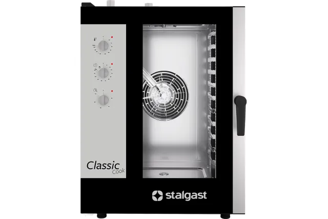 Piec konwekcyjno-parowy, STALGAST ClassicCook, manualny, gazowy, 11xGN1/1, P 20 kW Stalgast 9100050