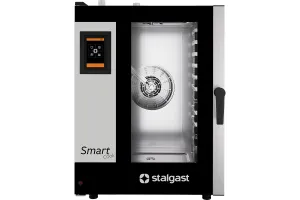 Piec konwekcyjno-parowy, STALGAST SmartCook, dotykowy, gazowy, 11xGN1/1, P 20 kW Stalgast 9100052