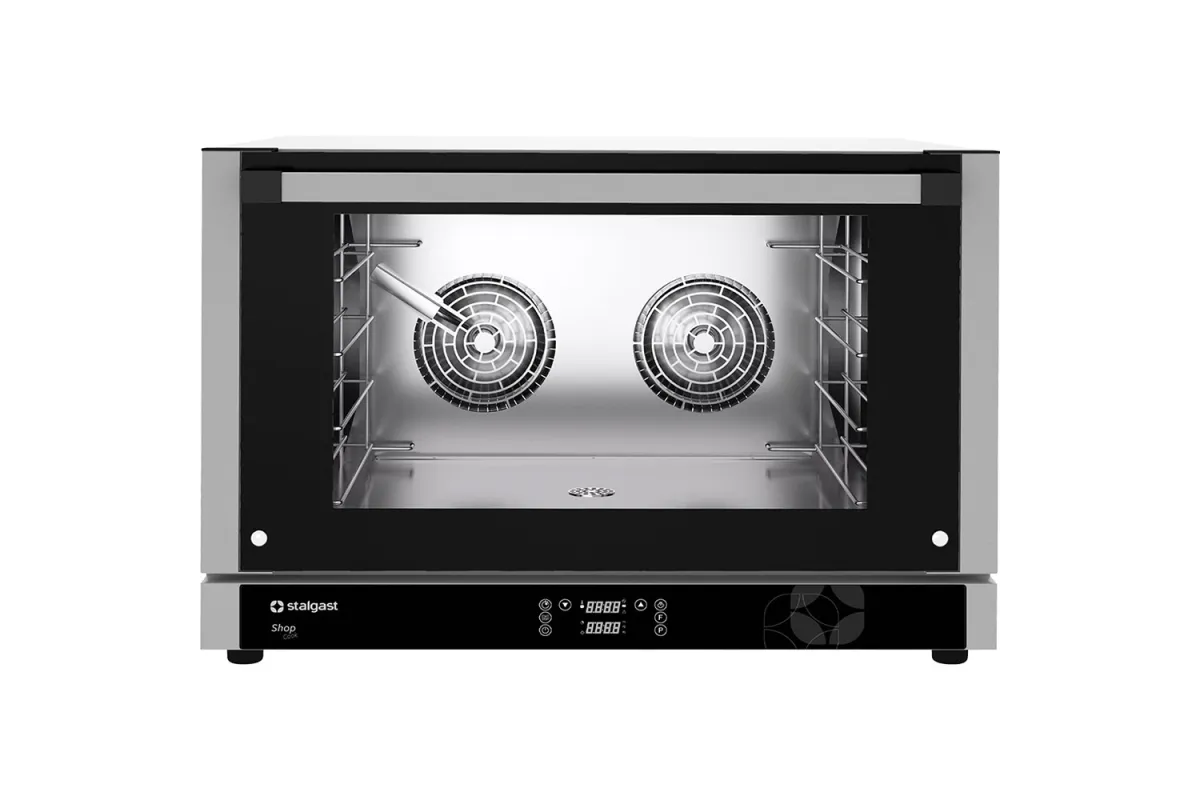Piec konwekcyjny z nawilżaniem, STALGAST ShopCook, elektroniczny, 4x600x400/4xGN 1/1, P 6.3 kW Stalgast 912061