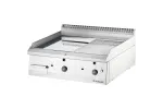 Płyta grillowa nastawna, chromowana, gładko-ryflowana, gazowa, 800x700, 13.0 kW, G20/20 mbar Stalgast 9737310