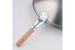 Patelnia wok, stal satynowana, Ø 400 mm Stalgast 037400