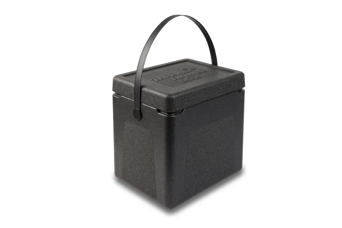 Pojemnik termoizolacyjny, czarny z uchwytem, V 20 l Stalgast 054201