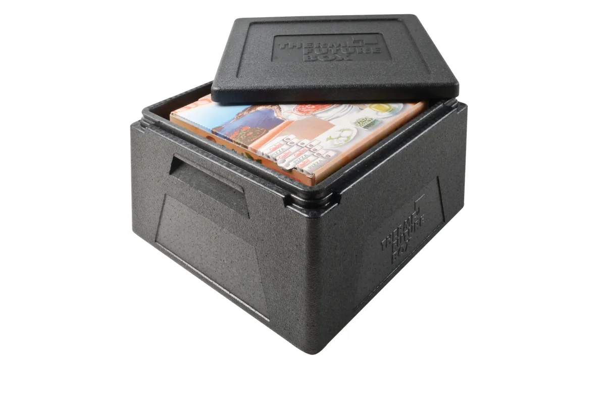 Pojemnik termoizolacyjny do pizzy, czarny, V 27 l Stalgast 057231