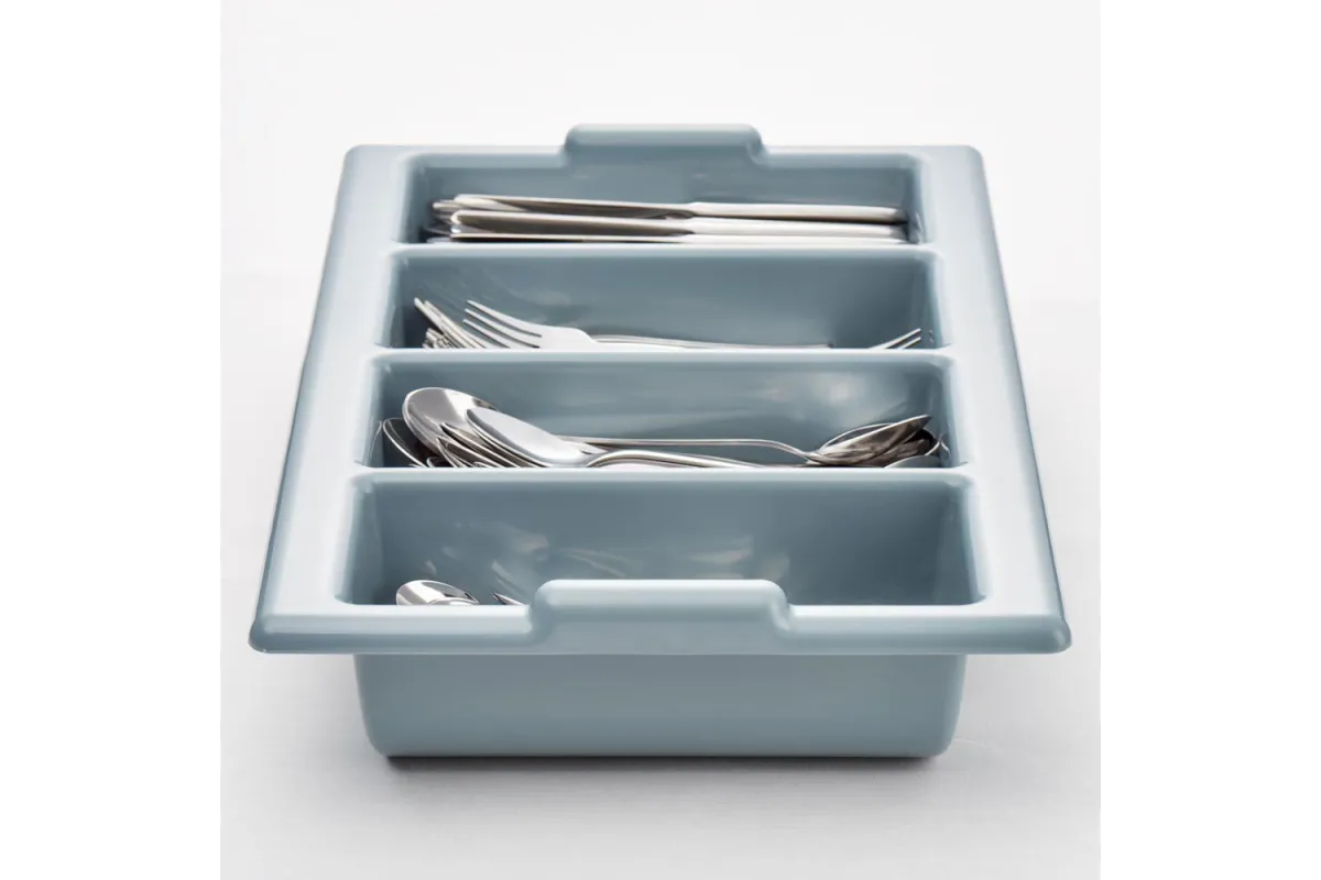 Pojemnik na sztućce, szary, GN 1/1 Stalgast 063110