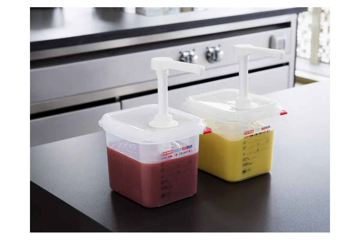 Dozownik do sosów z pompką, GN 1/6 Araven 065166