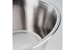 Miska kuchenna, stalowa, satynowana, O 240 mm, V 3,5 l Stalgast 081241
