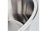 Miska kuchenna, stalowa, satynowana, O 400 mm, V 16,5 l Stalgast 081401