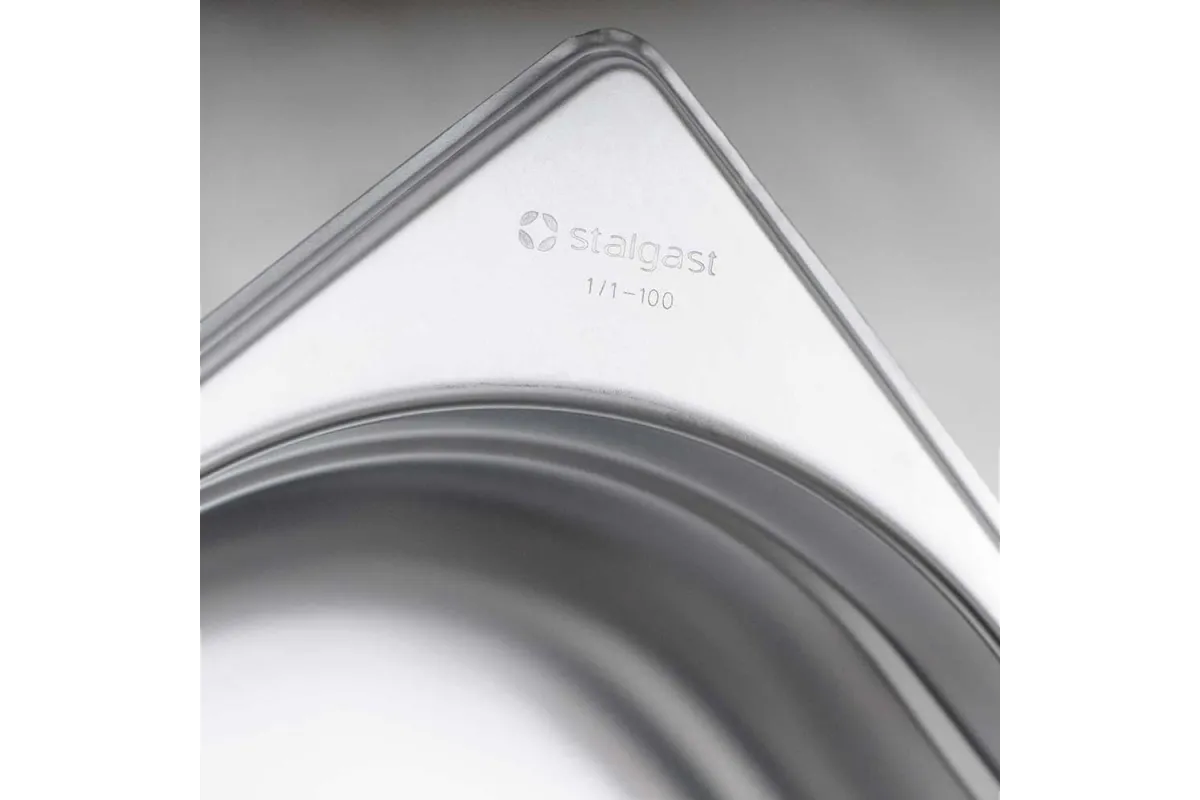 Pojemnik stalowy, GN 1/2, H 65 mm Stalgast 112060