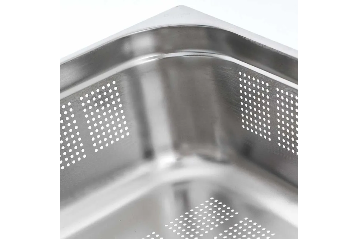 Pojemnik stalowy, perforowany, GN 1/1, H 40 mm Stalgast 121044