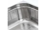 Pojemnik stalowy, perforowany, GN 1/1, H 150 mm Stalgast 121154