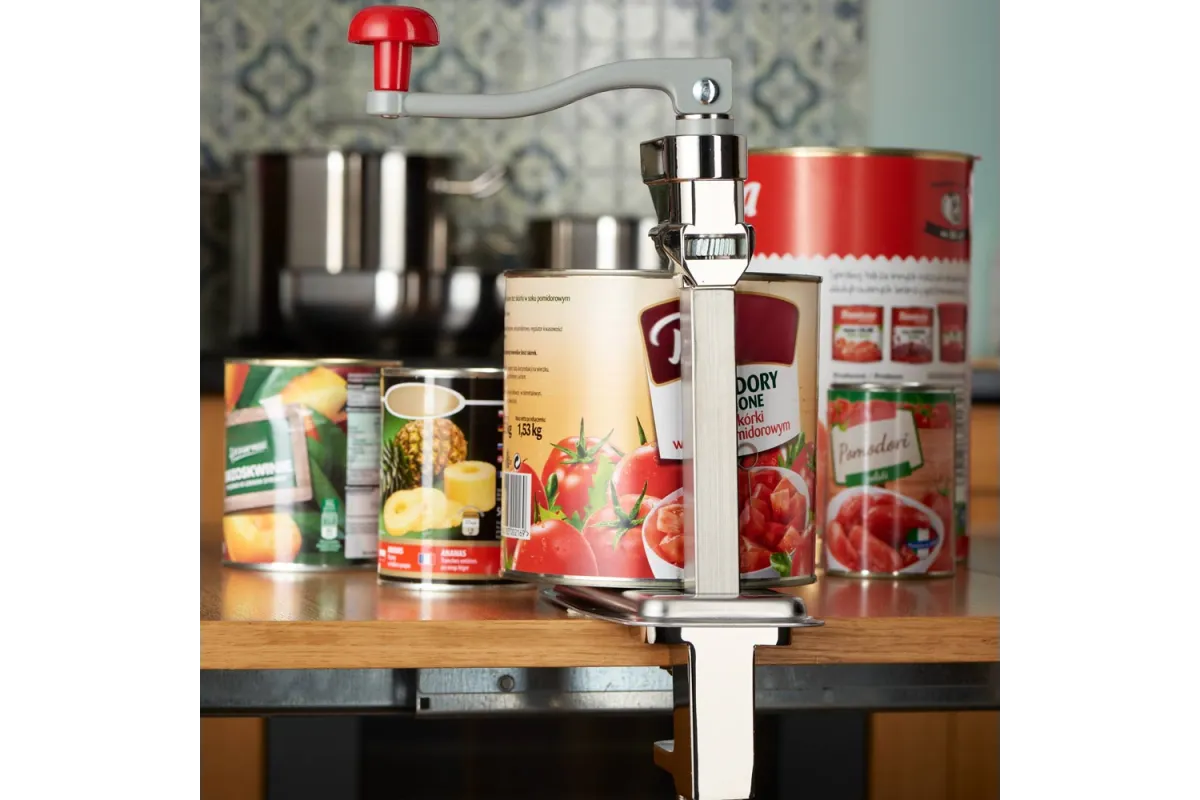 Otwieracz do konserw, mocowany do blatu Stalgast 300640