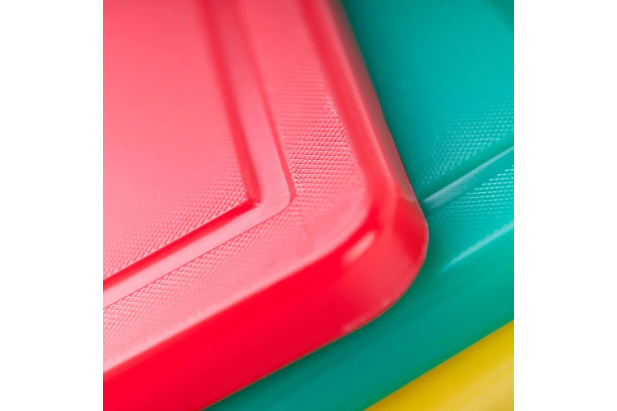 Deska do krojenia, czerwona, HACCP, GN 1/1 Stalgast 341531