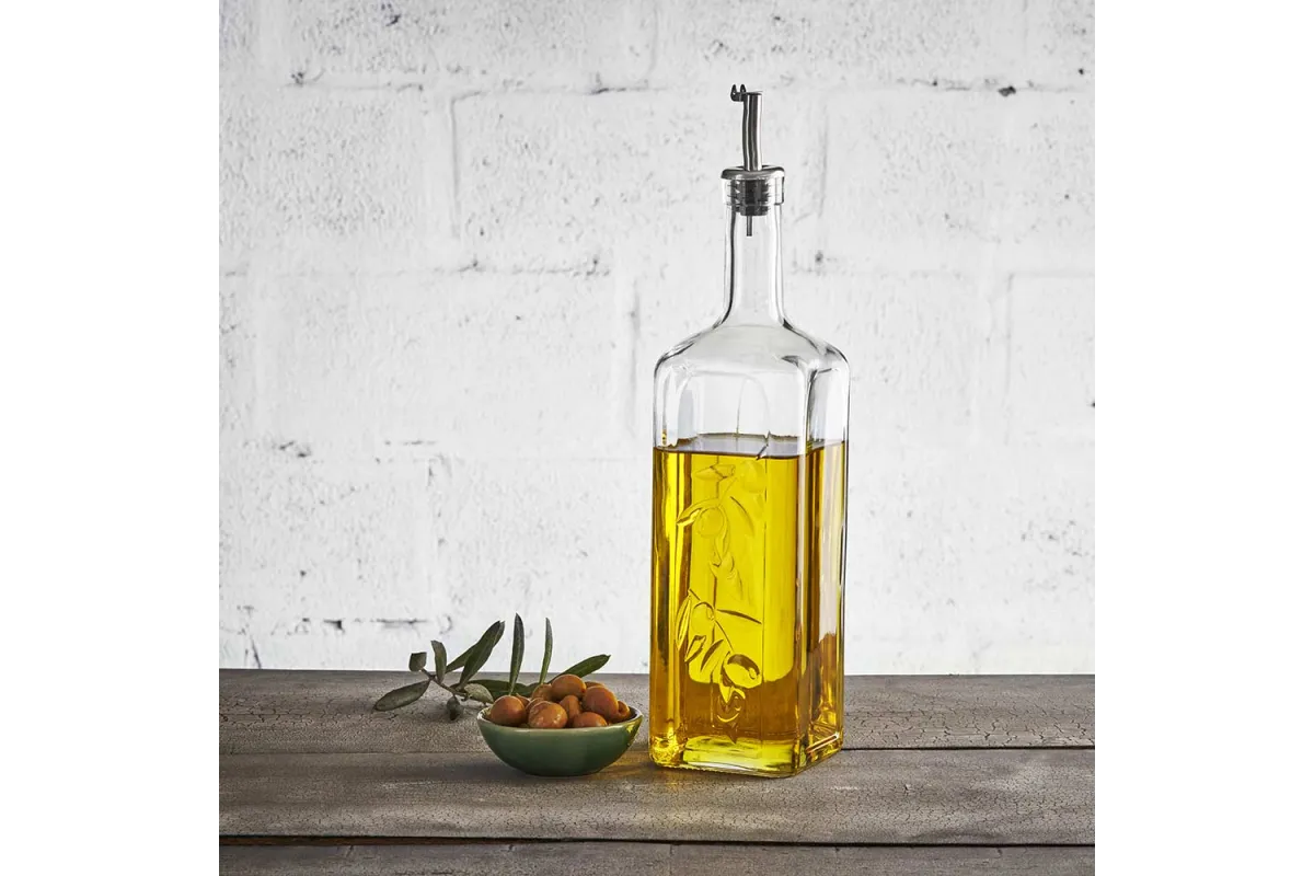 Butelka do oliwy i octu z metalowym korkiem, V 0.365 l Pasabahce 400290