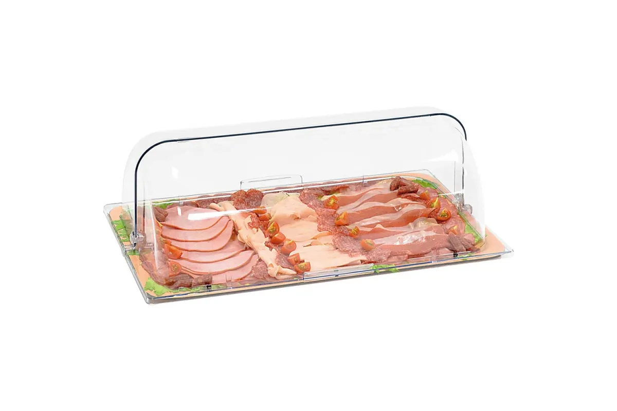 Pokrywa z poliwęglanu Roll Top pod tacę GN 1/1 Sunnex 419000