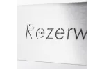 Tabliczka "rezerwacja" Stalgast 486025