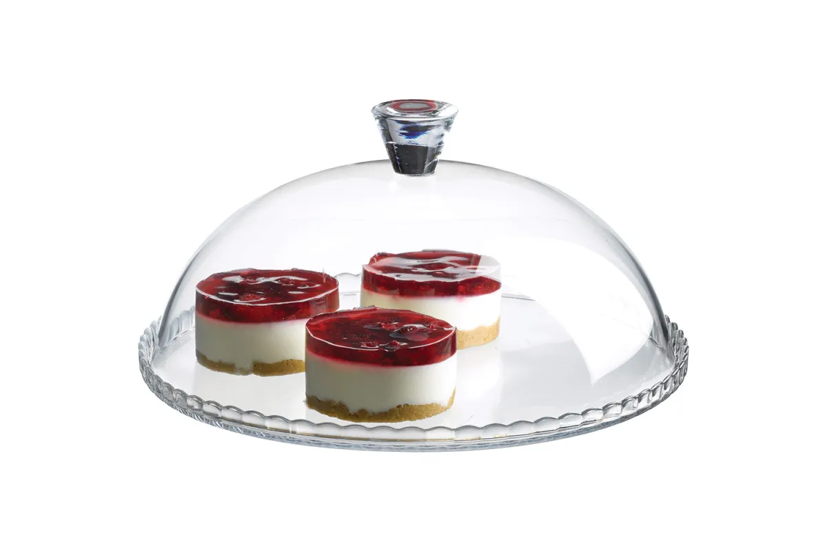 Patera, talerz szklany z pokrywą, Ø 320 mm Pasabahce 545025