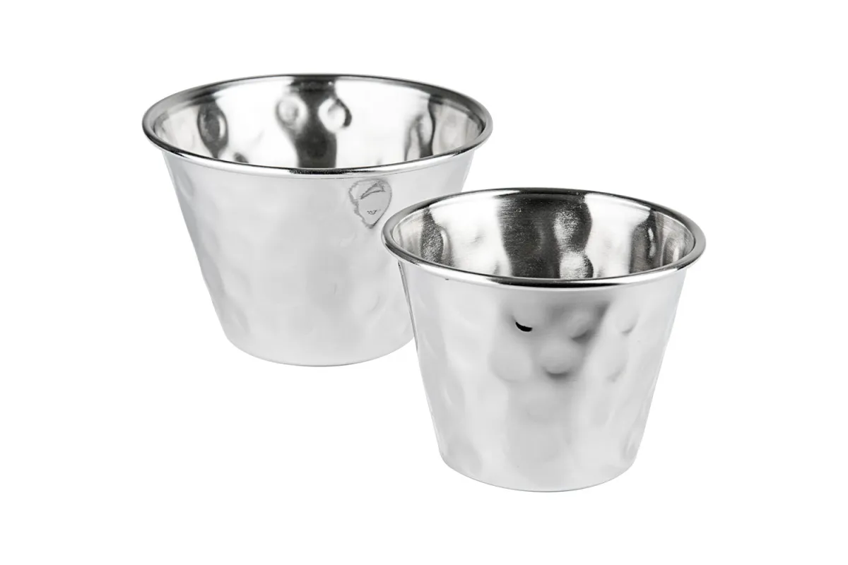 Mini dip młotkowany 75 ml Stalgast 546044