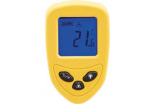 Termometr elektroniczny, bezdotykowy, zakres od -50°C do +380°C Stalgast 620711