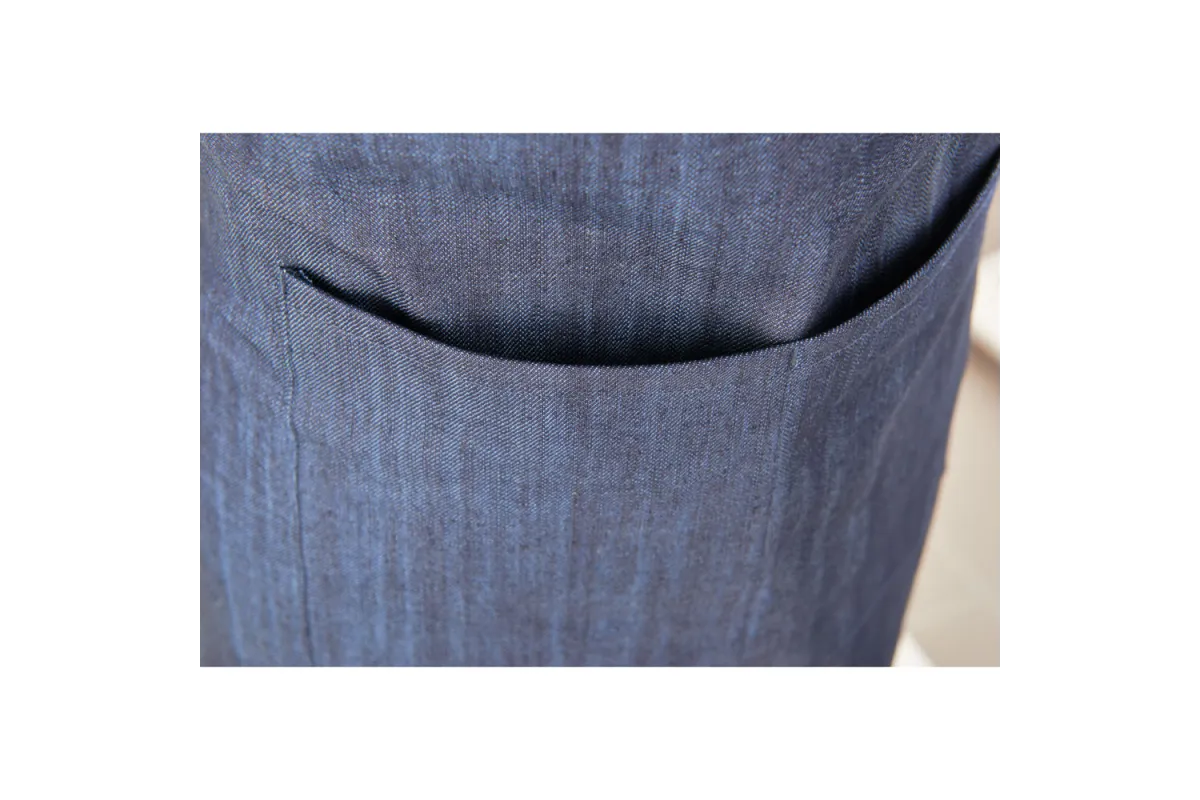 Fartuch, granatowy melanż Stalgast 634042