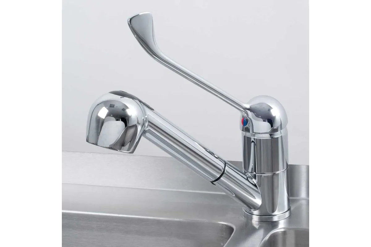 Bateria umywalkowa z prysznicem Stalgast 651111