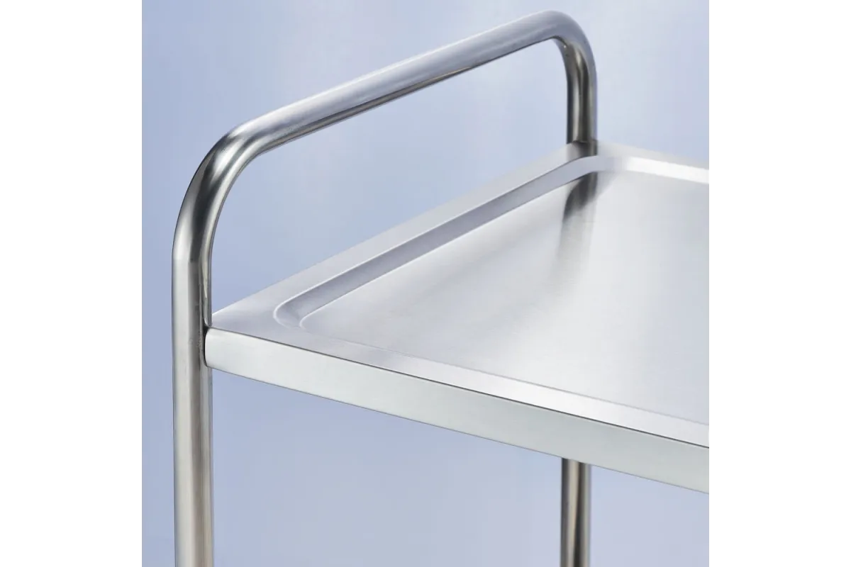 Wózek kelnerski ze stali nierdzewnej, 2-półkowy Stalgast 661022