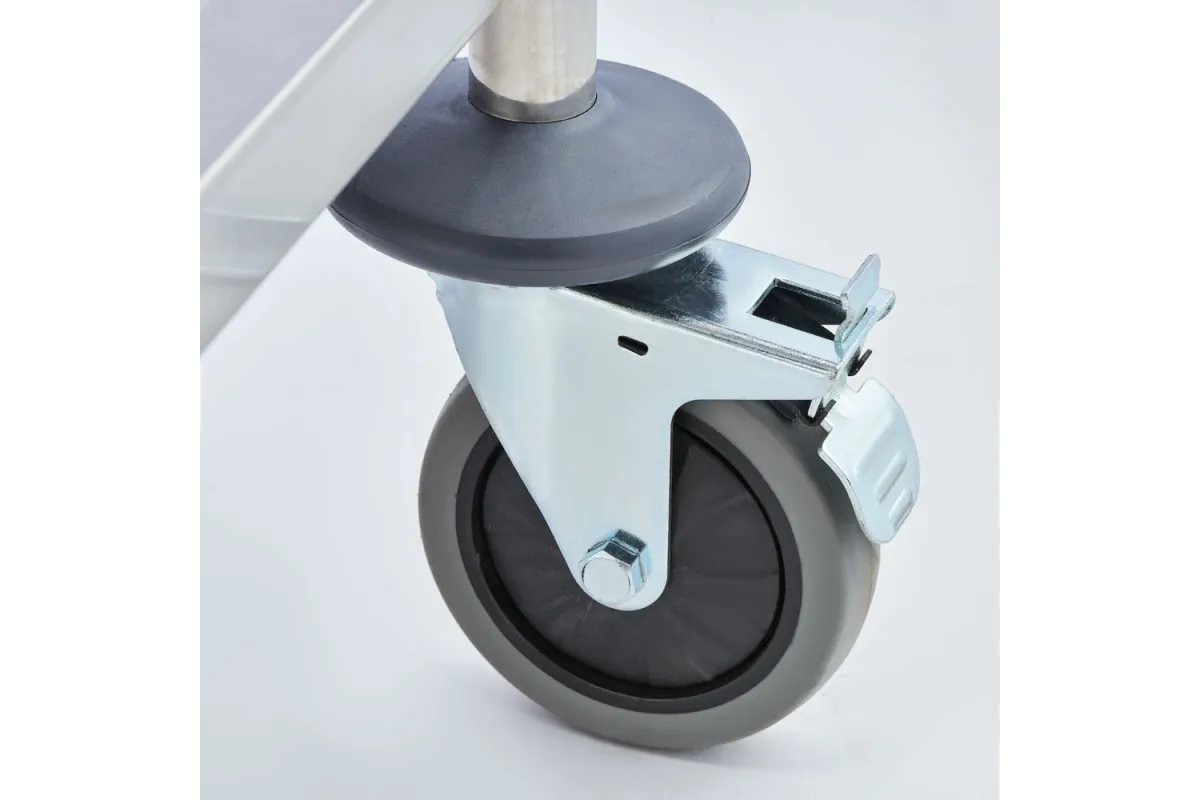 Wózek kelnerski ze stali nierdzewnej, 2-półkowy Stalgast 661022