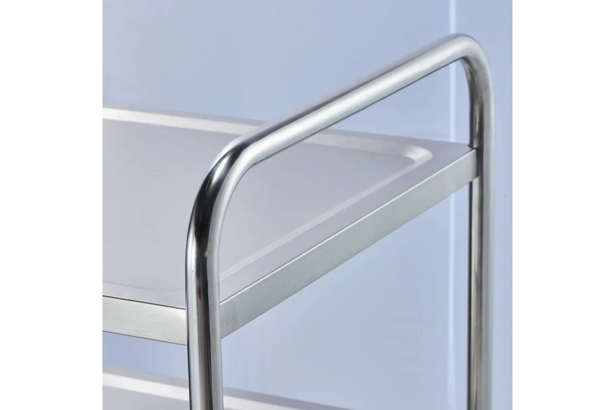 Wózek kelnerski ze stali nierdzewnej, 3-półkowy Stalgast 661033