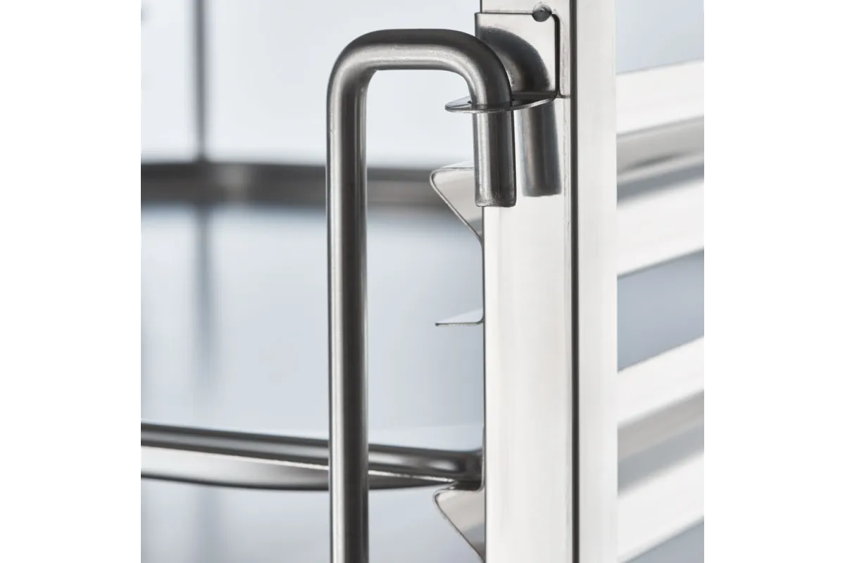 Wózek transportowy ze stali nierdzewnej, 14x GN 2/1 Stalgast 662211