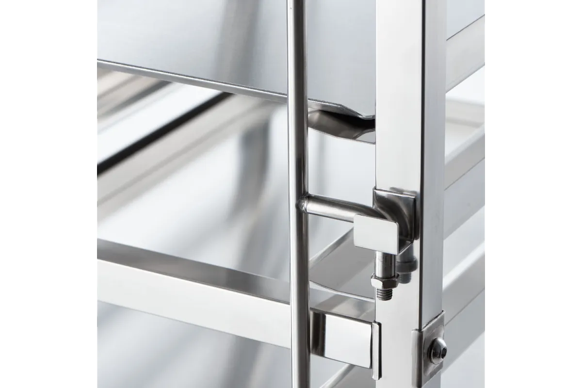 Wózek transportowy ze stali nierdzewnej, 16x 400x600 mm Stalgast 662461