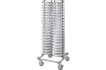 Wózek transportowy do talerzy Stalgast 664001