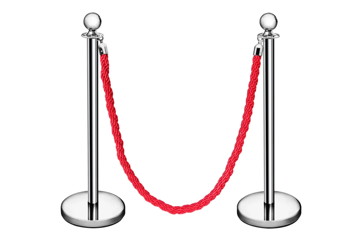 Słupek hotelowy ze stali nierdzewnej, Ø 310 mm, H 910 mm Stalgast 689001