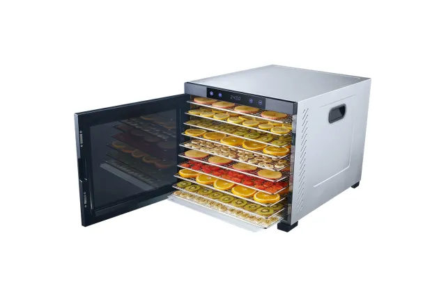 Suszarka do żywności, dehydrator na 10 tac, P 1.1 kW Stalgast 690310