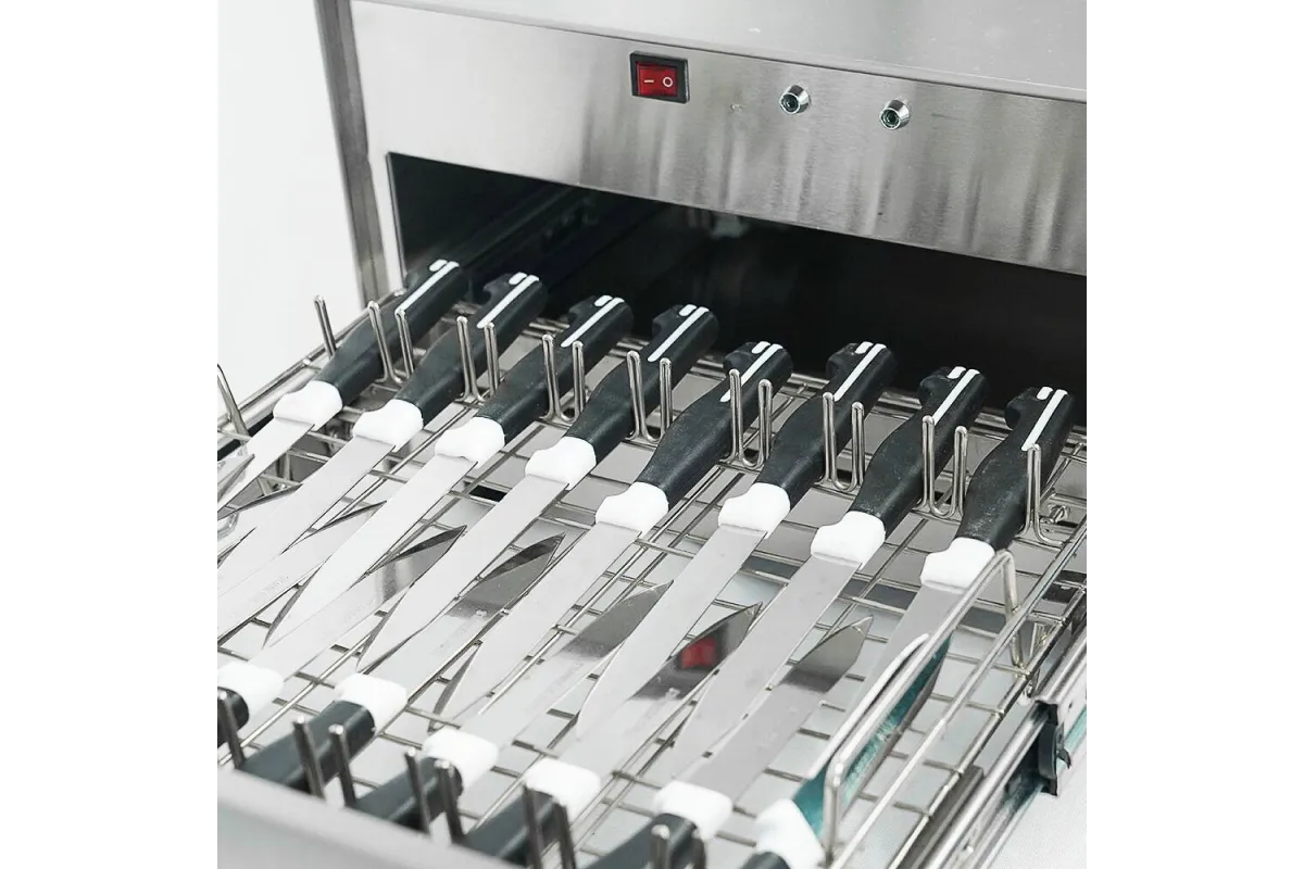 Naświetlacz szufladowy ze stali nierdzewnej, P 0.077 kW, U 230 V Stalgast 690552