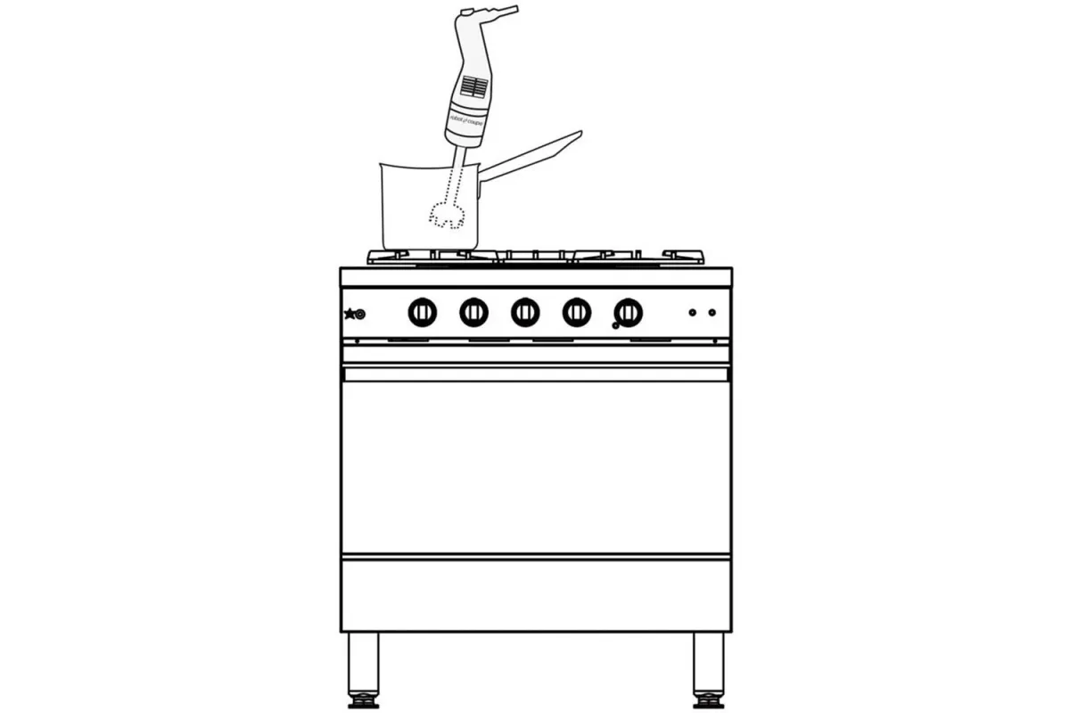 Mikser ręczny, mini MP 240 Combi, P 0.27 kW, U 230 V Robot Coupe 711242
