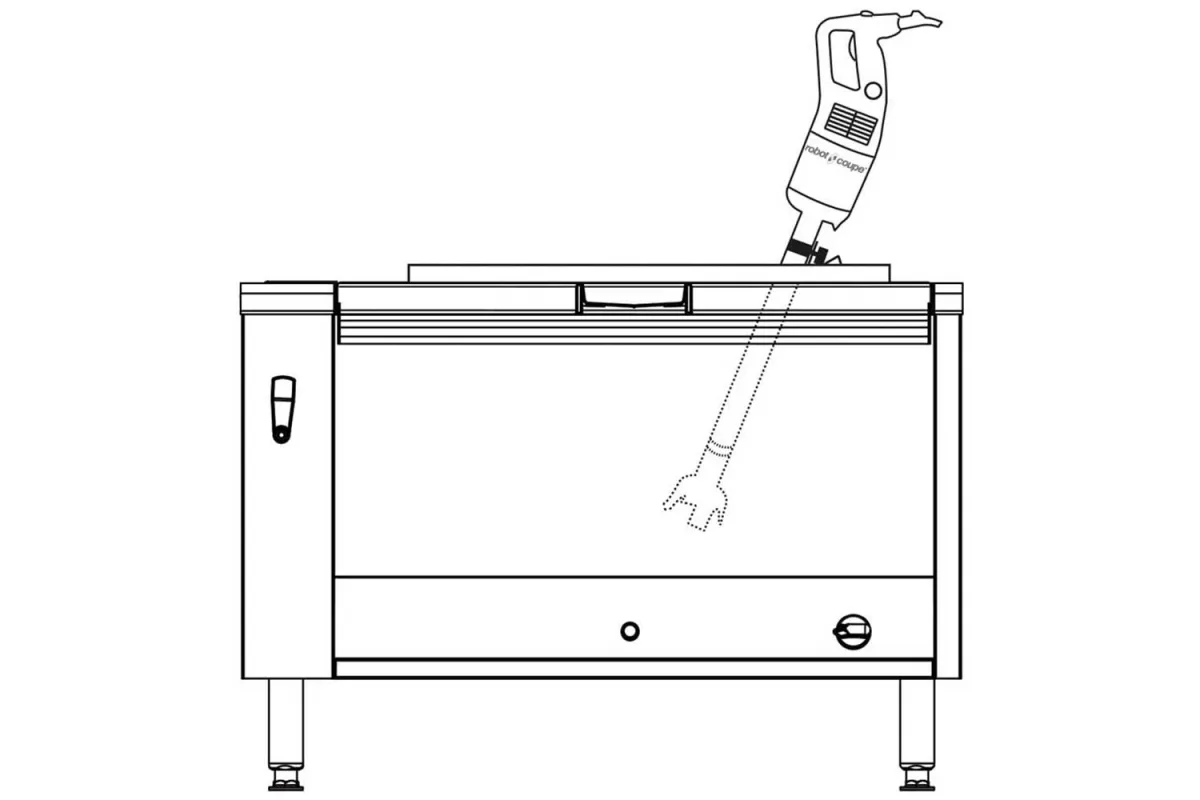 Mikser ręczny, MP 350 Ultra Led, P 0.44 kW, U 230 V Robot Coupe 711350