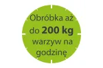 Szatkownica do warzyw, CL20 z 4 tarczami tnącymi, P 0.4 kW, U 230 V Robot Coupe 713200