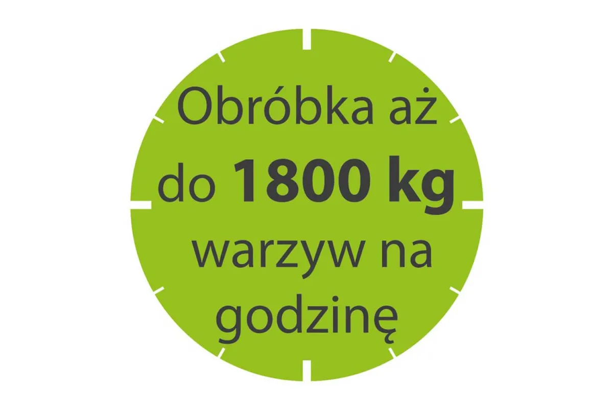 Szatkownica CL60 z dwoma podajnikami tarcz 1,5 kW robot Coupe 713600