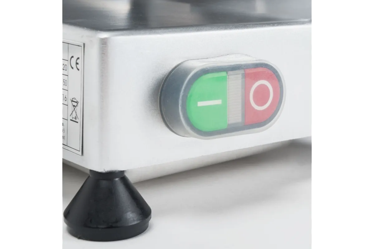 Krajalnica do wędlin i serów z powłoką nieprzywierającą, nóż Ø 220 mm Stalgast 722221