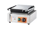 Kontakt grill pojedynczy, ryflowany, Caterina, P 1.8 kW Caterina 742018