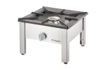 Taboret gazowy pojedynczy, 567x639, 14.0 kW, G20/20 mbar Stalgast 773035