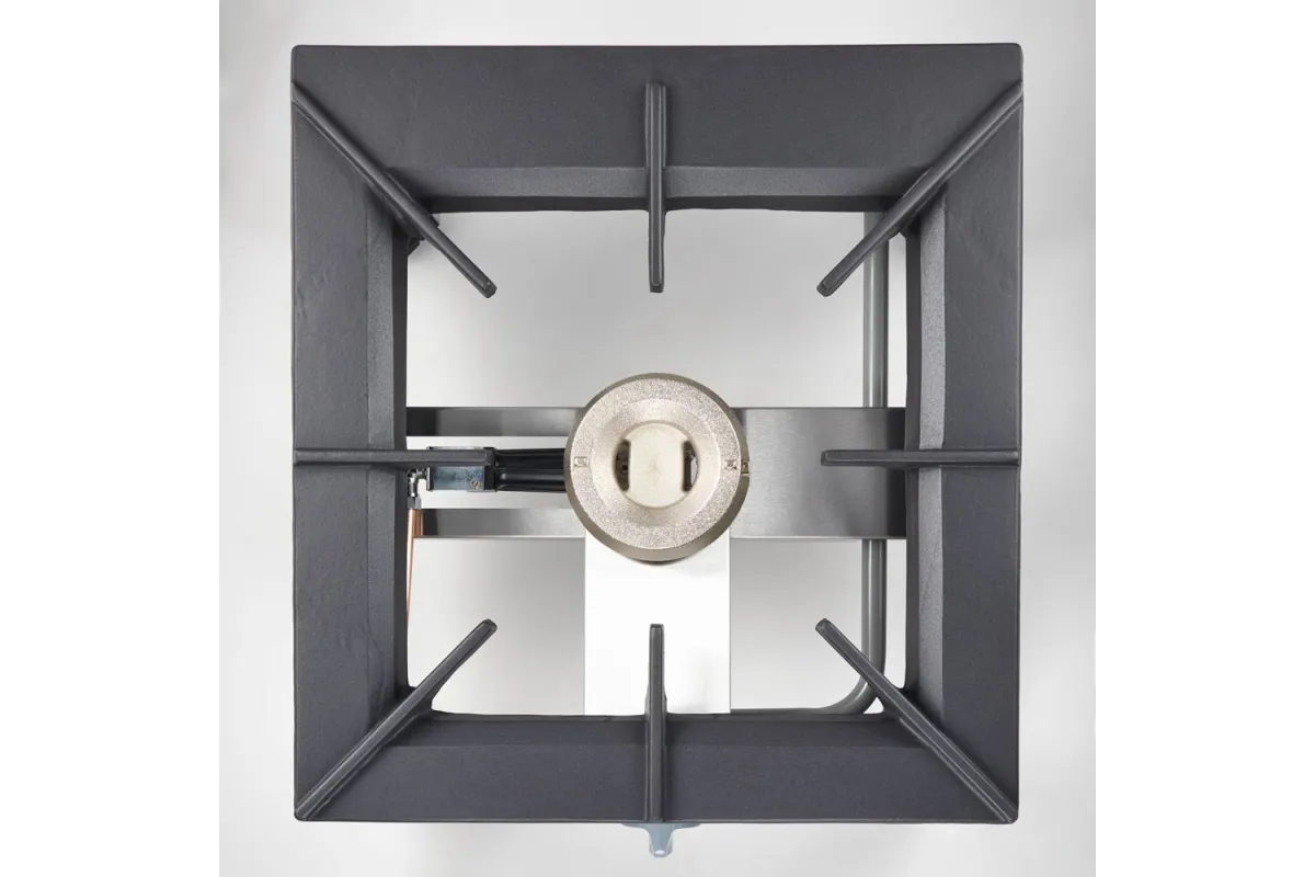 Taboret gazowy pojedynczy, 567x639, 11.0 kW, G30/37 mbar Stalgast 773036