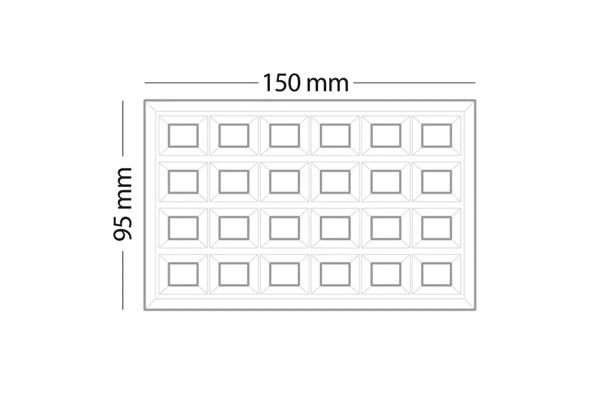 Gofrownica, wzór LIEGE, P 1.6 kW Roller Grill 777221