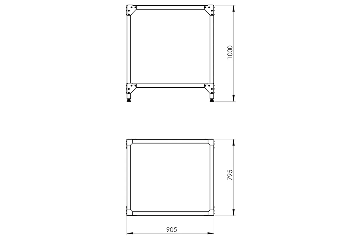 Podstawa pieca 781301,781302 Stalgast 782020