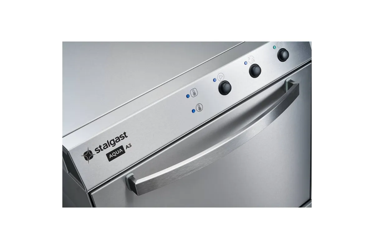 Zmywarko wyparzarka, uniwersalna, dozownik płynu myjącego, pompa wspomagająca płukanie, P 3.4/4.9 kW, 230/400 V Stalgast 801516