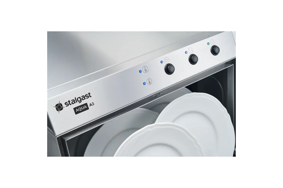 Zmywarko wyparzarka, uniwersalna, dozownik płynu, pompa zrzutowa, pompa wspomagająca, P 3.4/4.9kW, 230/400V Stalgast 801517