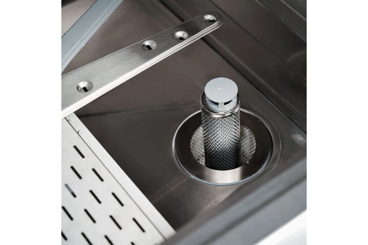 Zmywarko wyparzarka uniwersalna Power Digital, dozownik płynu, pompa zrzutowa, pompa wspomagająca, 6.65kW, 400V Stalgast 801566